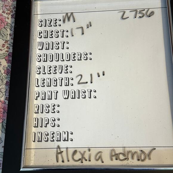 Alexia Admor Brianna Ivory Pearl Button Knit Collared Top Size M Medium - Picture 6 of 6